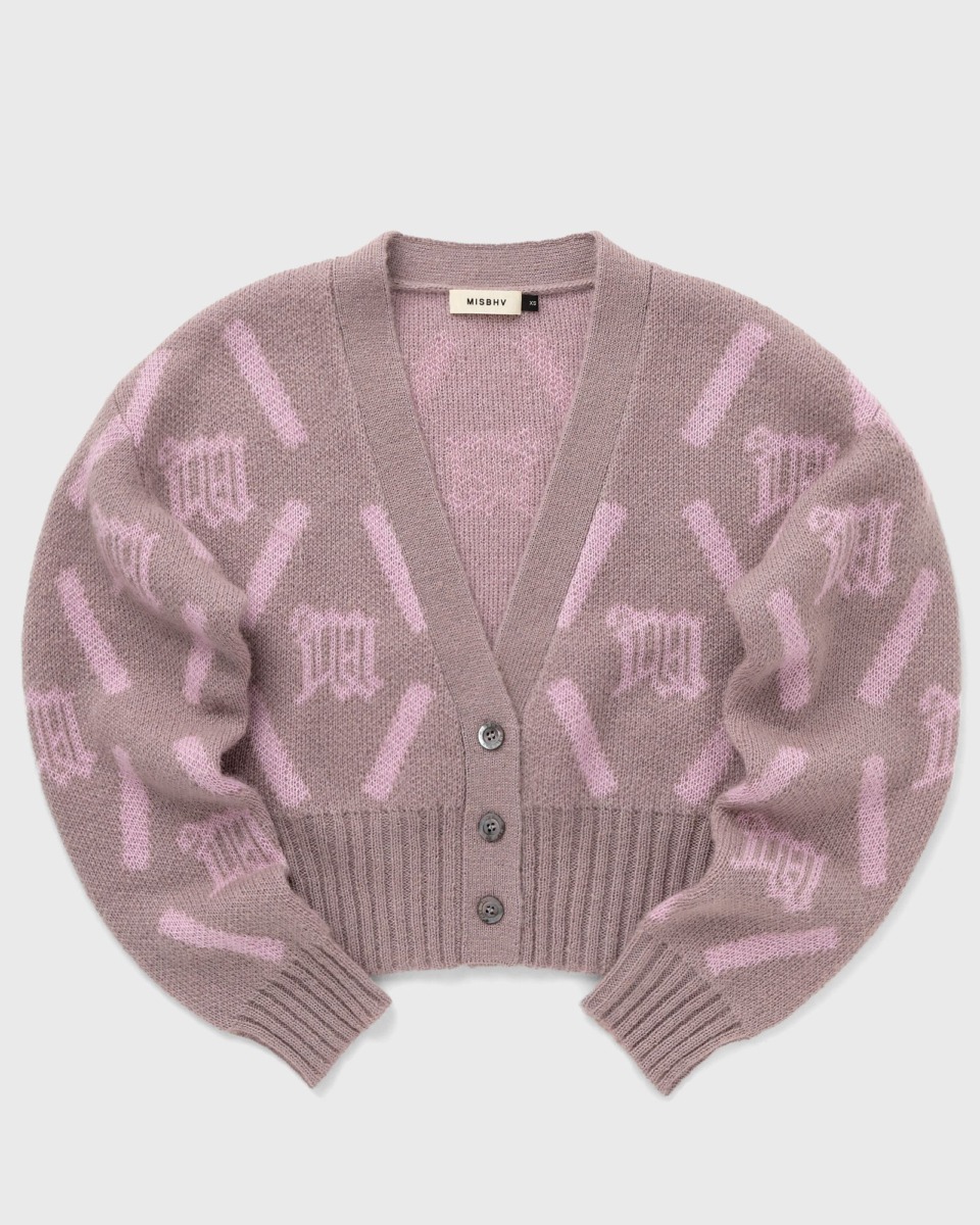 Cardigan in Pink by Bstn GOOFASH
