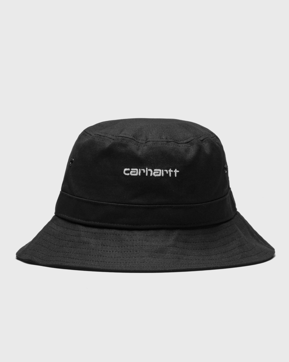 Carhartt Mens Bucket Hat in Black Bstn GOOFASH
