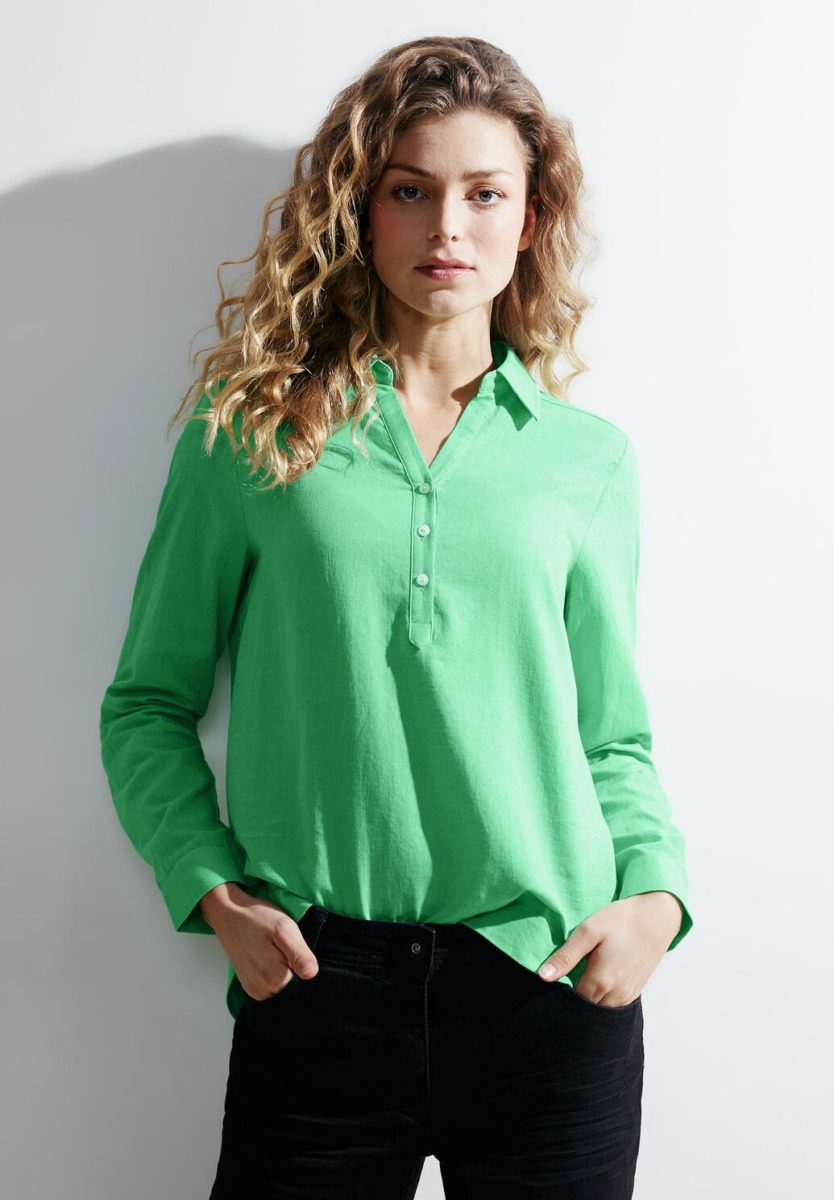Cecil - Blouse Green for Women GOOFASH