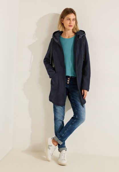 Cecil Coat Blue for Woman GOOFASH