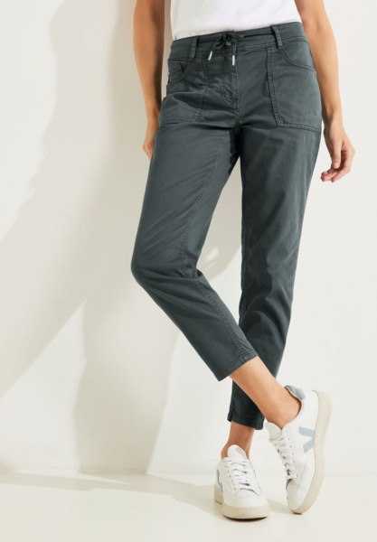 Cecil - Green - Woman Trousers GOOFASH