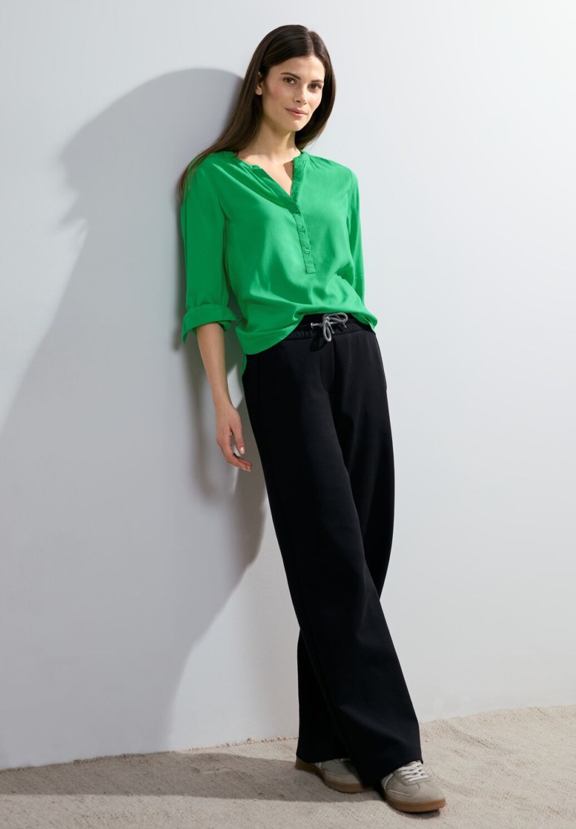 Cecil - Ladies Blouse in Green GOOFASH