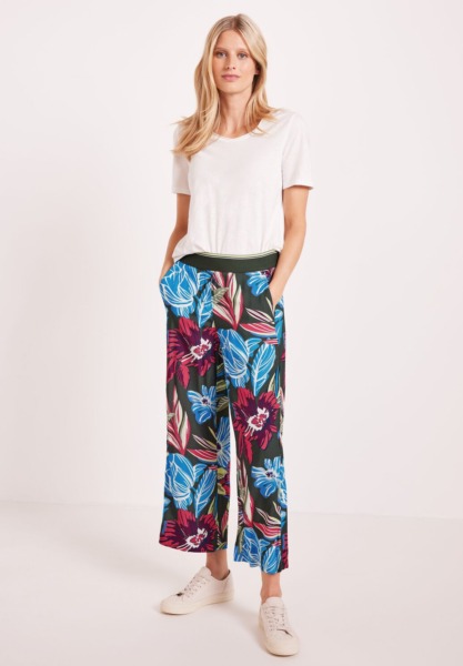 Cecil Trousers Green GOOFASH