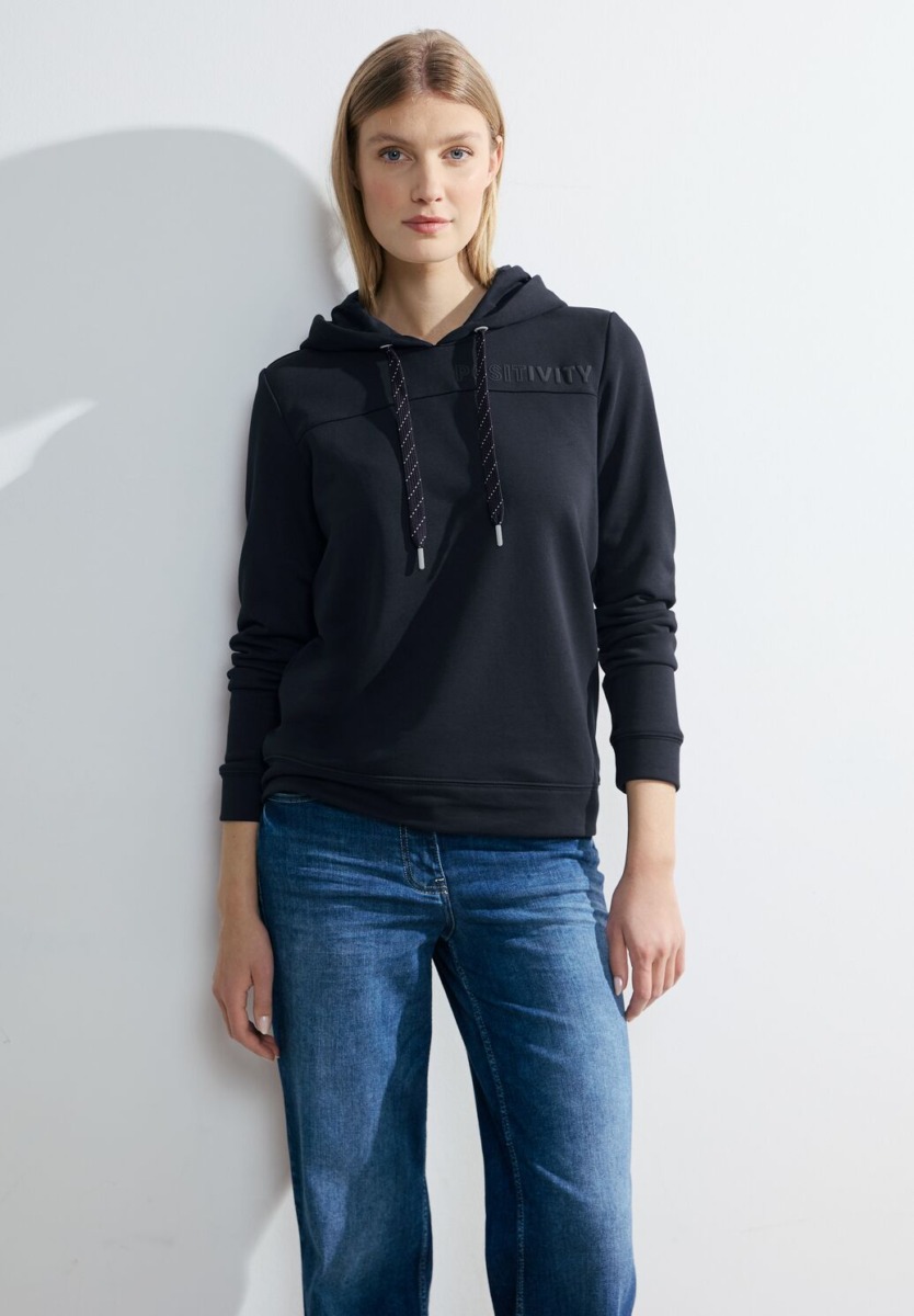 Cecil - Woman Hoodie in Blue GOOFASH