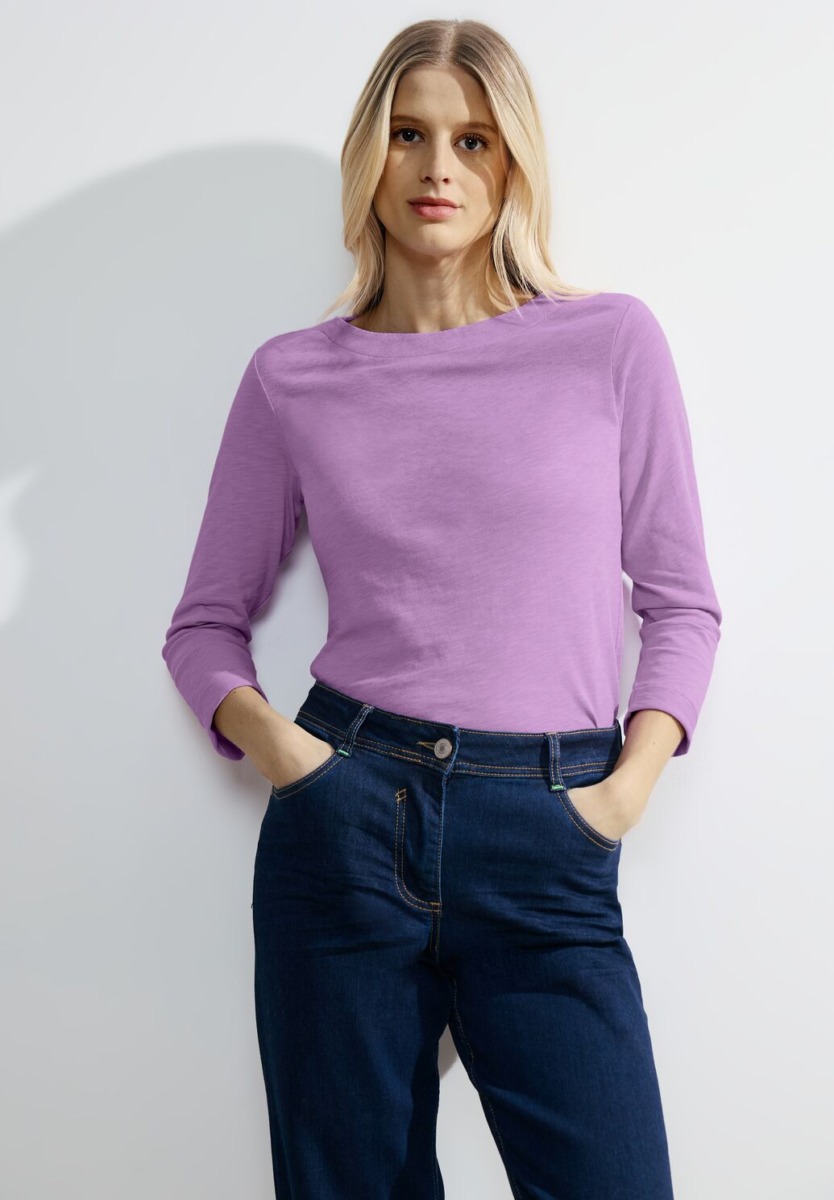 Cecil Woman Shirt Purple GOOFASH