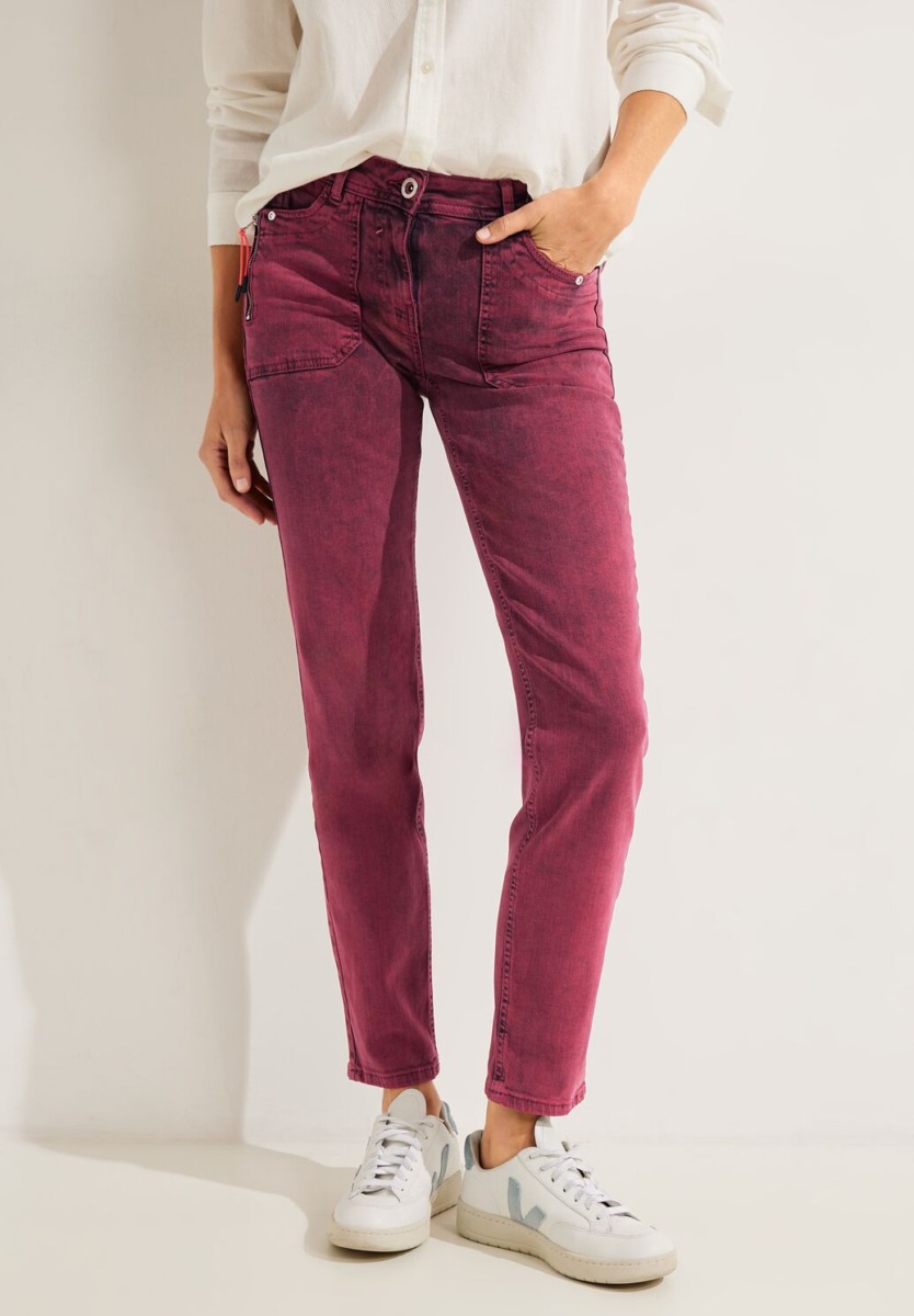 Cecil - Women Jeans - Pink GOOFASH
