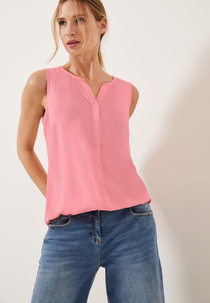 Cecil Womens Blouse Top in Pink GOOFASH