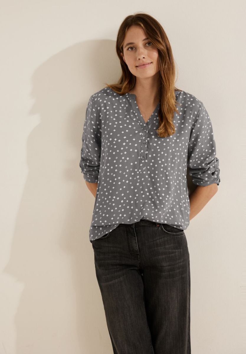 Cecil Women's Blouse in Grey GOOFASH