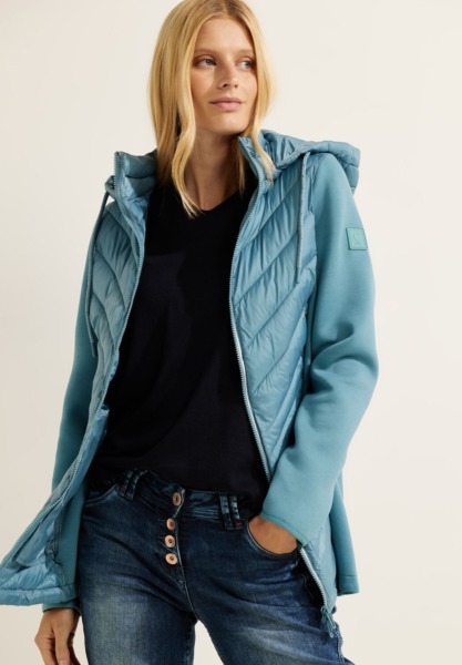 Cecil Womens Jacket in Blue GOOFASH