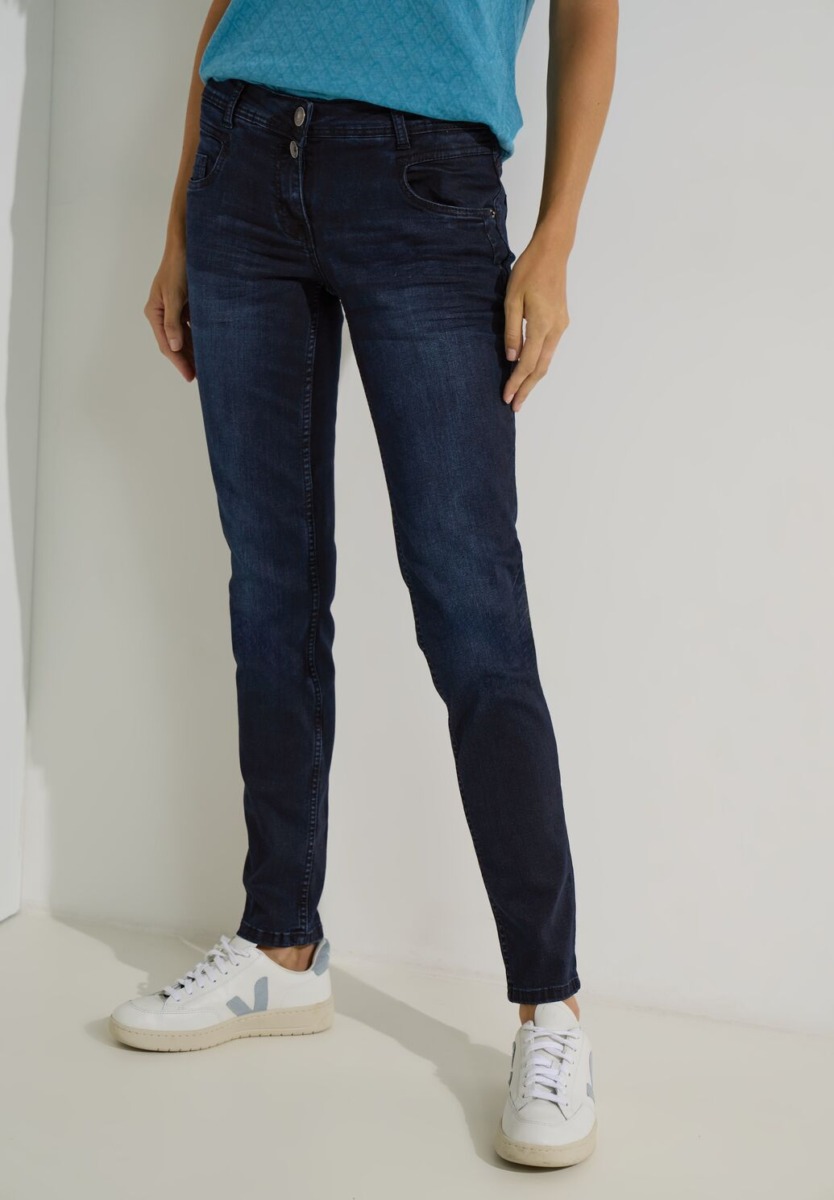 Cecil Women's Jeans Blue GOOFASH