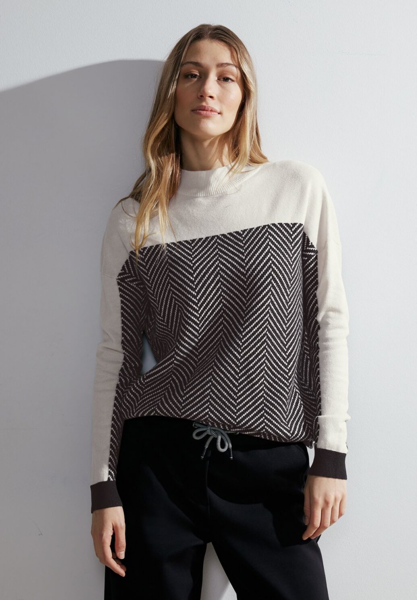 Cecil - Women's Sweater - Black GOOFASH