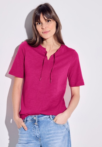 Cecil - Women's T-Shirt in Pink GOOFASH