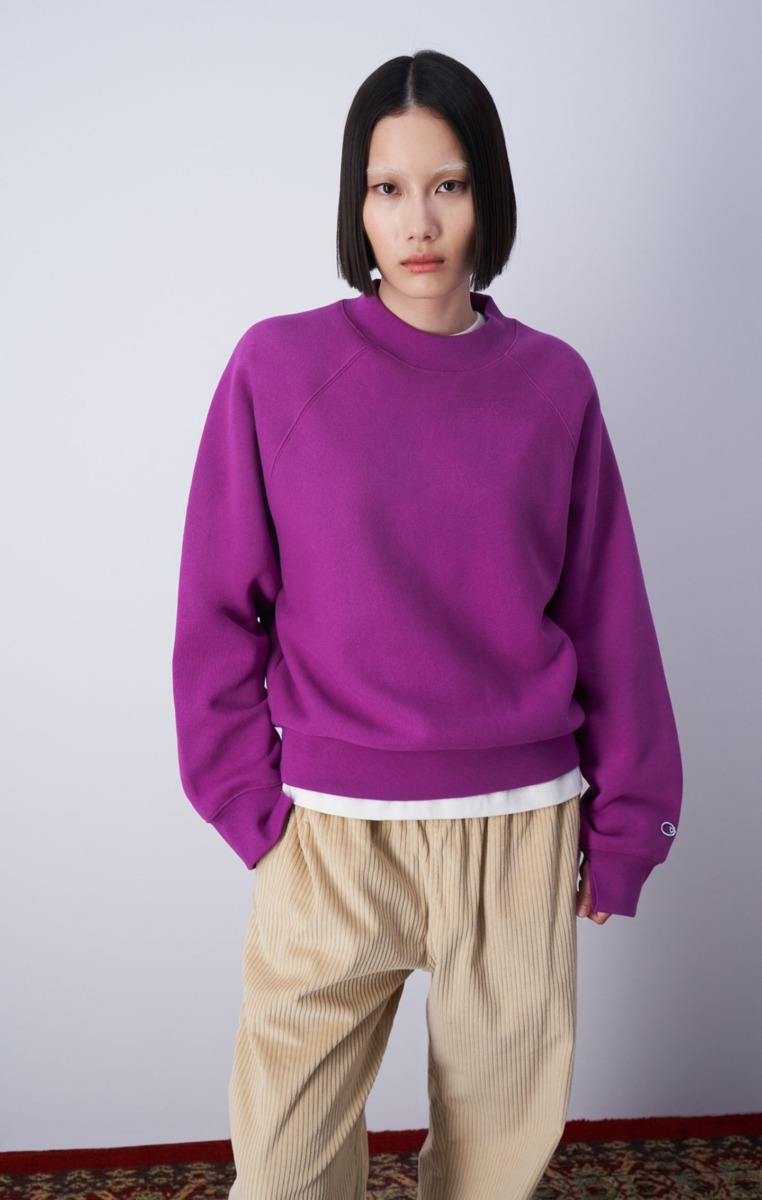 Champion - Women's Purple Sweatshirt GOOFASH