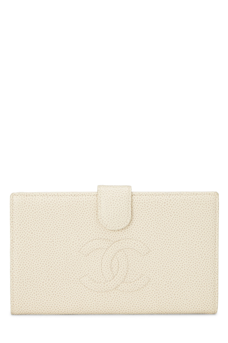 Chanel - Cream Ladies Wallet WGACA GOOFASH