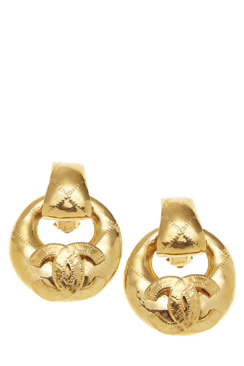 Chanel Woman Earrings Gold WGACA GOOFASH
