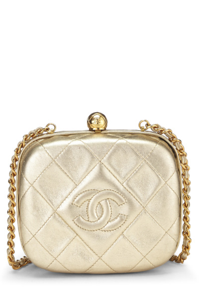 Chanel Woman Gold Bag at WGACA GOOFASH