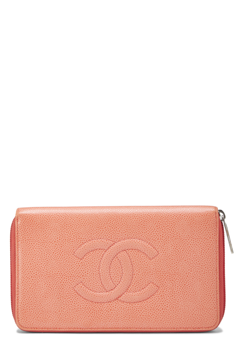Chanel Woman Wallet Orange at WGACA GOOFASH