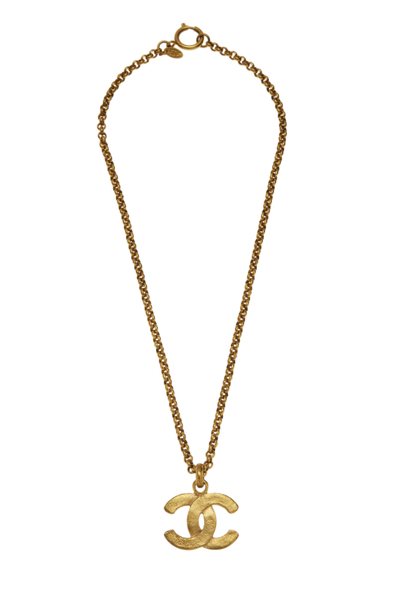 Chanel Women's Gold Necklace by WGACA GOOFASH