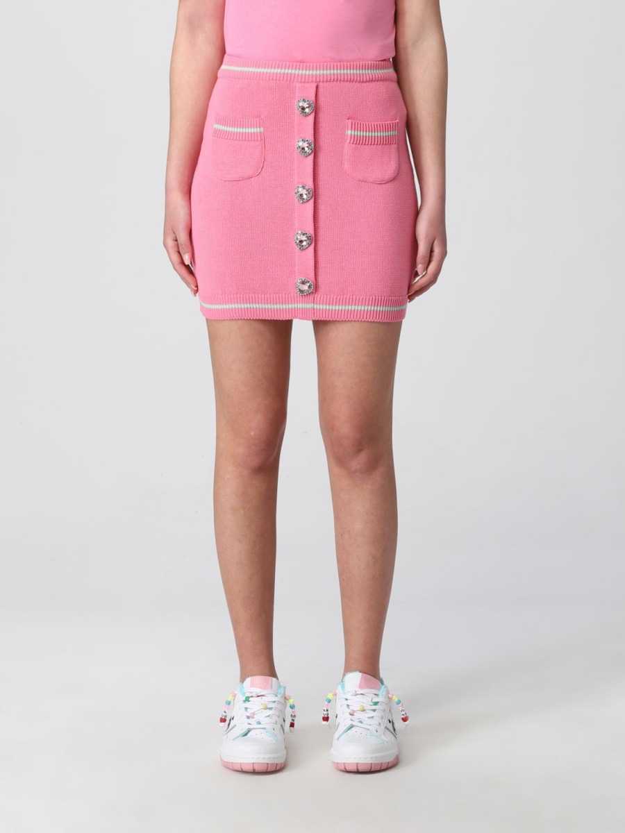 Chiara Ferragni Women's Skirt Pink from Giglio GOOFASH