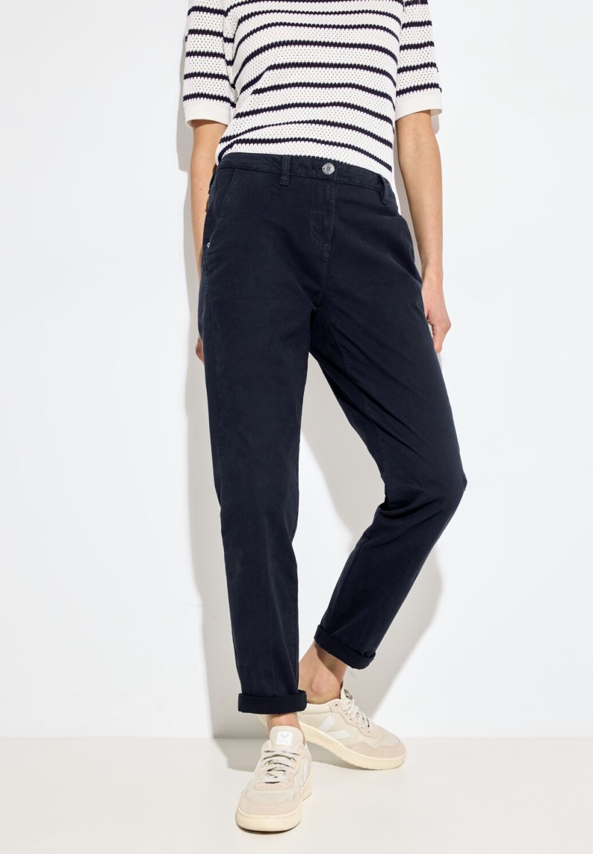 Chino Pants Blue for Woman at Cecil GOOFASH