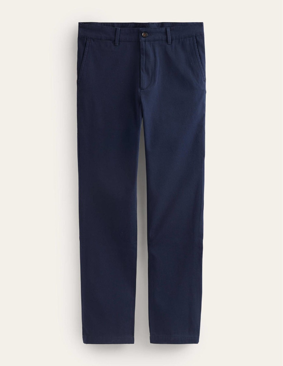 Chino Pants Blue from Boden GOOFASH