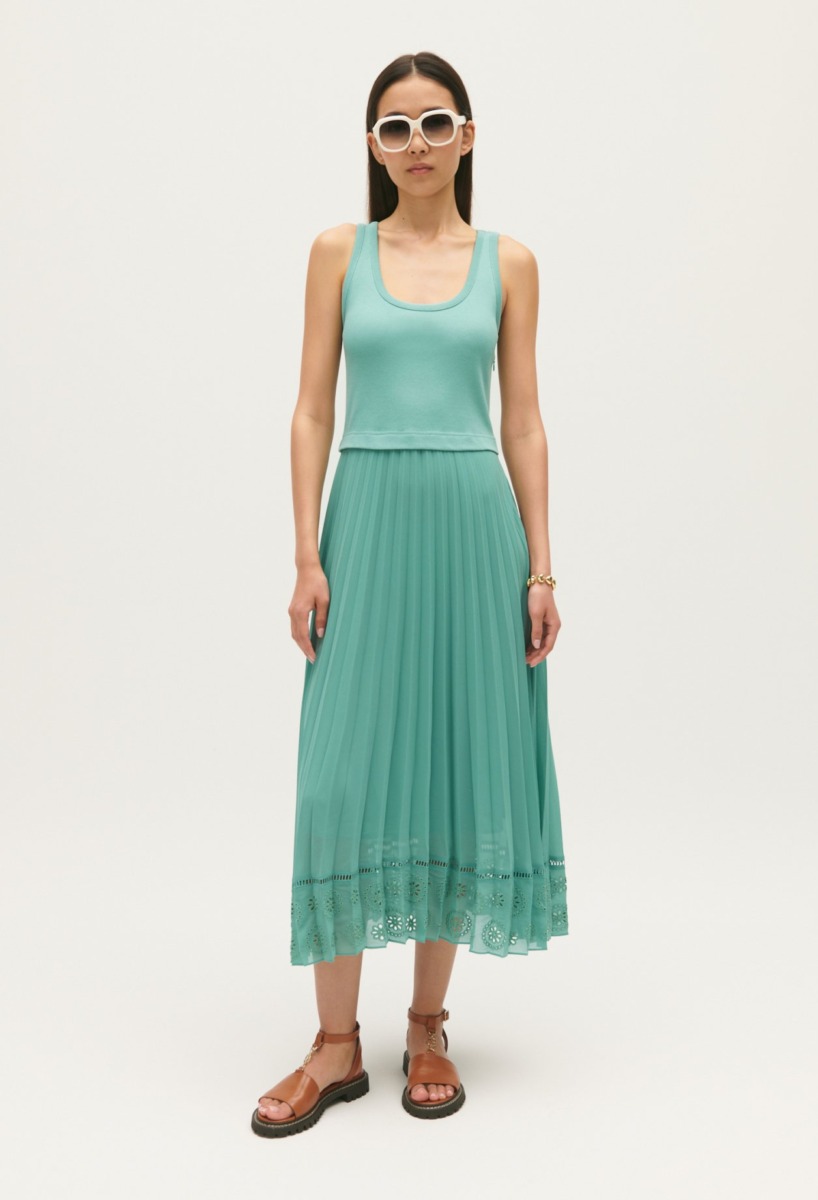 Claudie Pierlot - Green - Midi Dress GOOFASH
