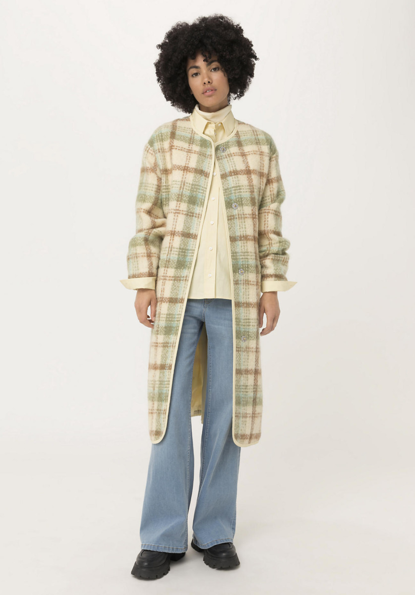 Coat Beige for Woman from Hessnatur GOOFASH