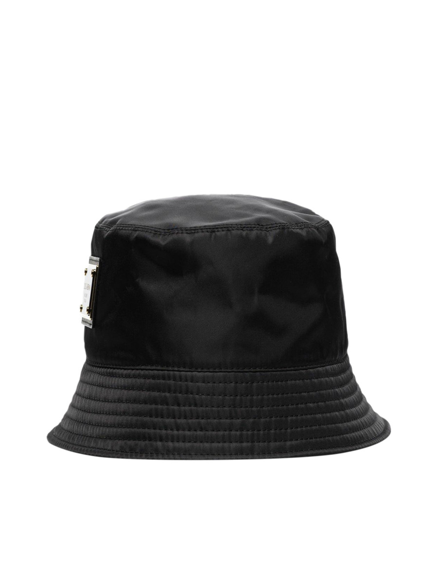 Dolce & Gabbana - Mens Bucket Hat Black - Suitnegozi GOOFASH