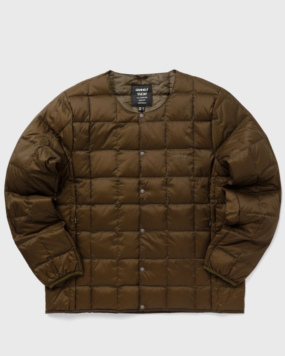 Down Jacket in Green for Man from Bstn GOOFASH