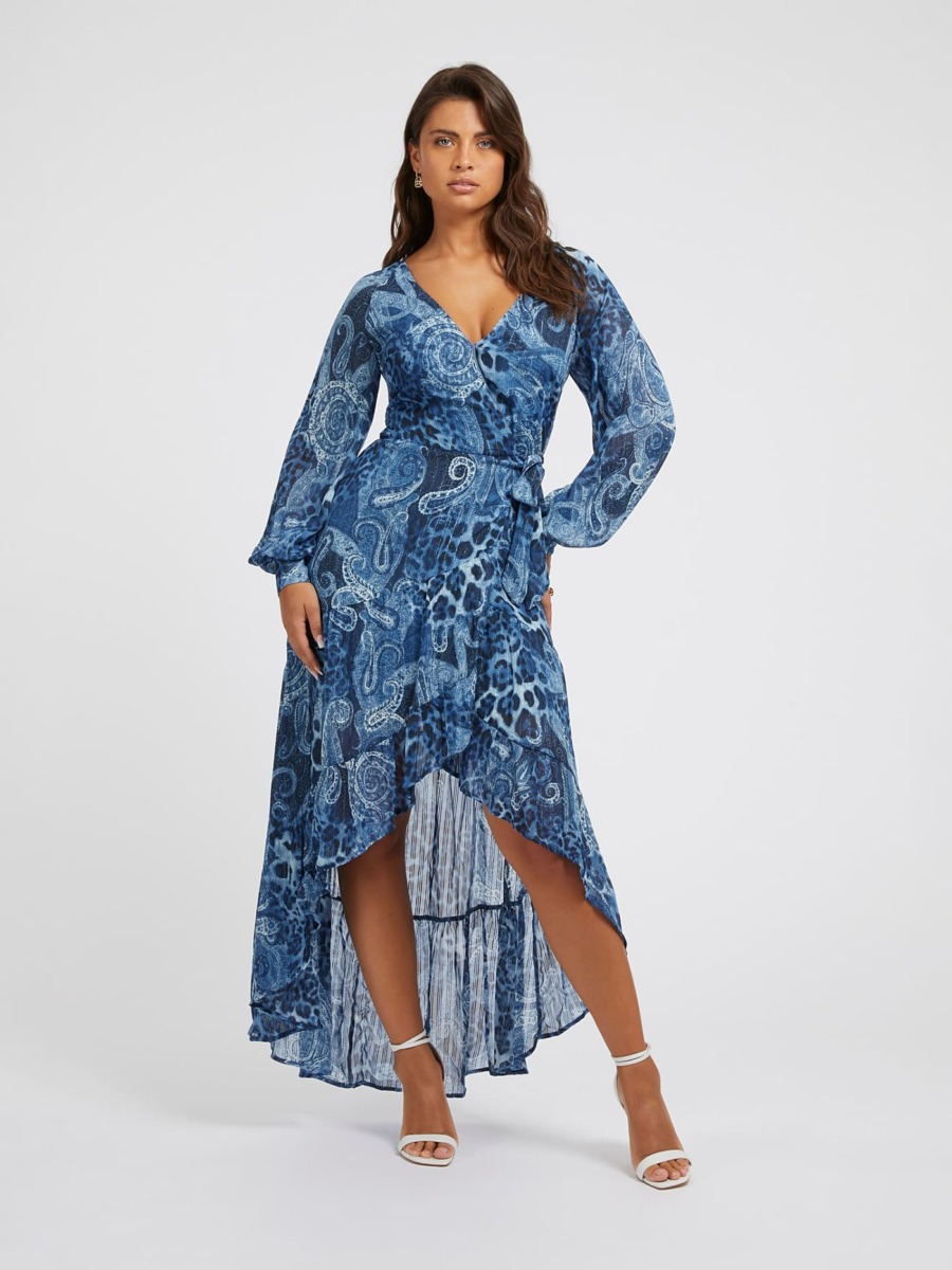 Dress Blue for Women at Guess GOOFASH