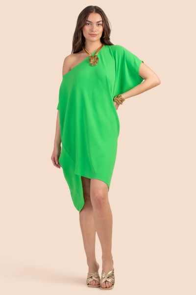 Dress in Green Trina Turk GOOFASH