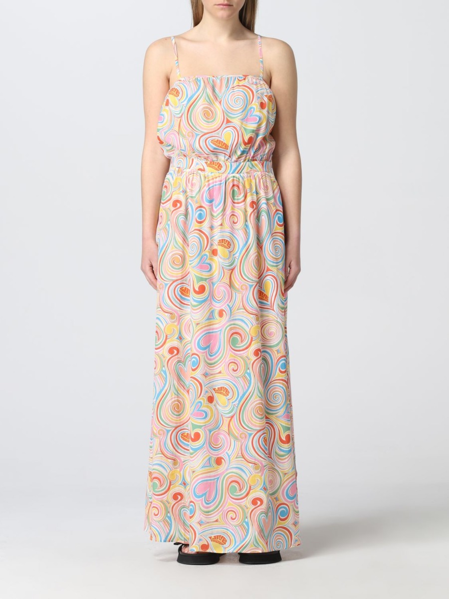 Dress in Multicolor Moschino - Giglio GOOFASH