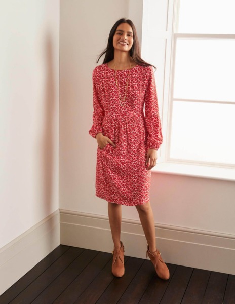 Dress in Red from Boden GOOFASH