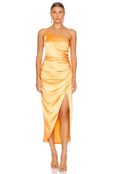 Dress in Yellow Elliatt Woman - Revolve GOOFASH
