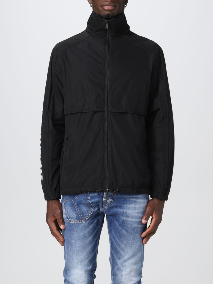 Dsquared2 Jacket Black for Men by Giglio GOOFASH