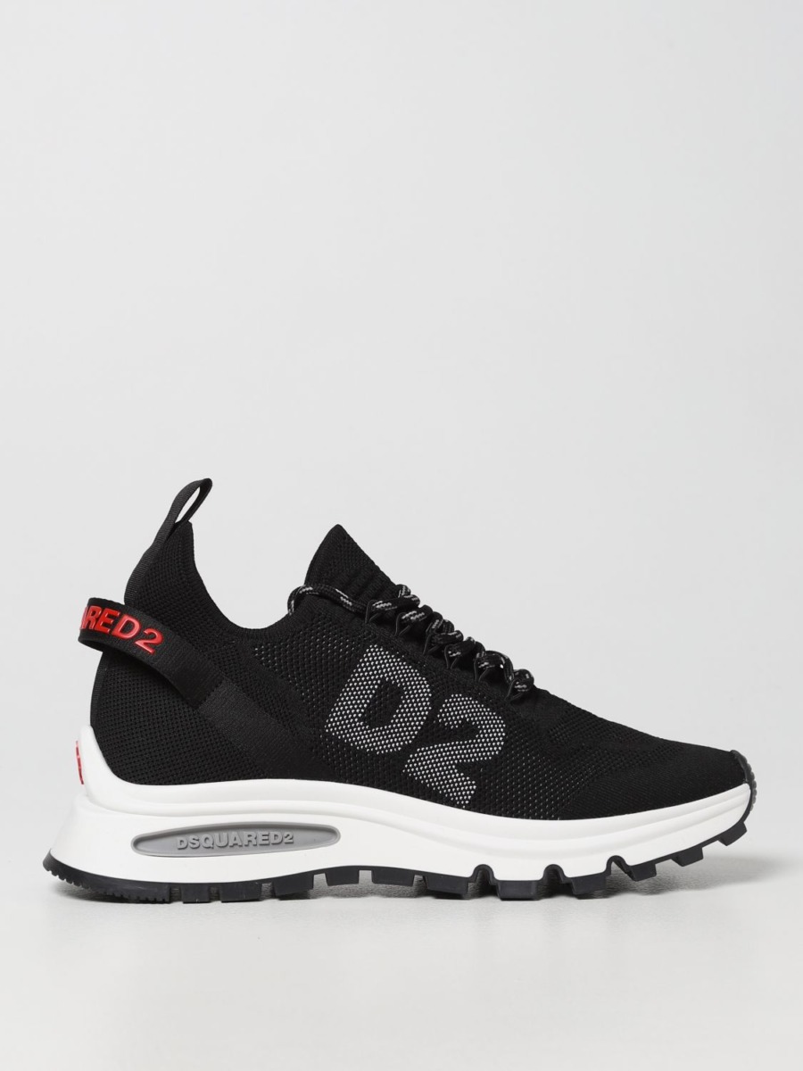 Dsquared2 - Man Trainers Black by Giglio GOOFASH