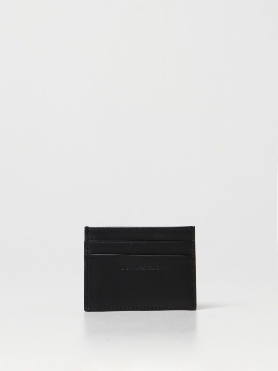 Dsquared2 - Mens Card Holder Black by Giglio GOOFASH