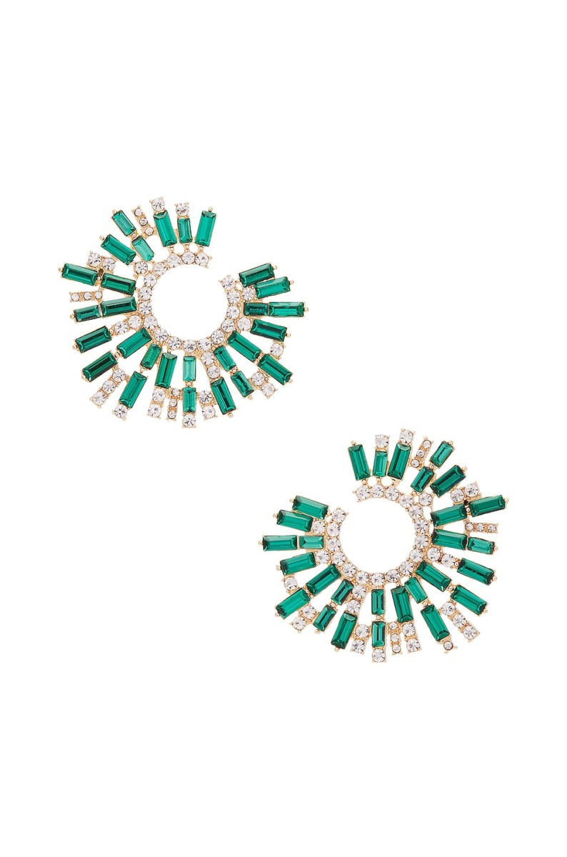 Earrings in Green for Woman at Revolve GOOFASH