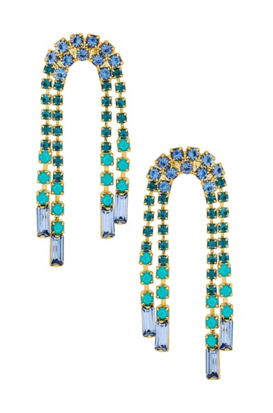 Elizabeth Cole Turquoise Earrings for Woman by Revolve GOOFASH