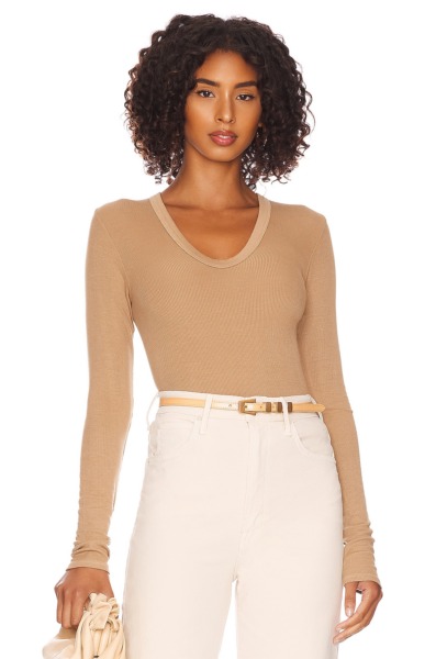 Enza Costa - Women's Sand Top from Revolve GOOFASH