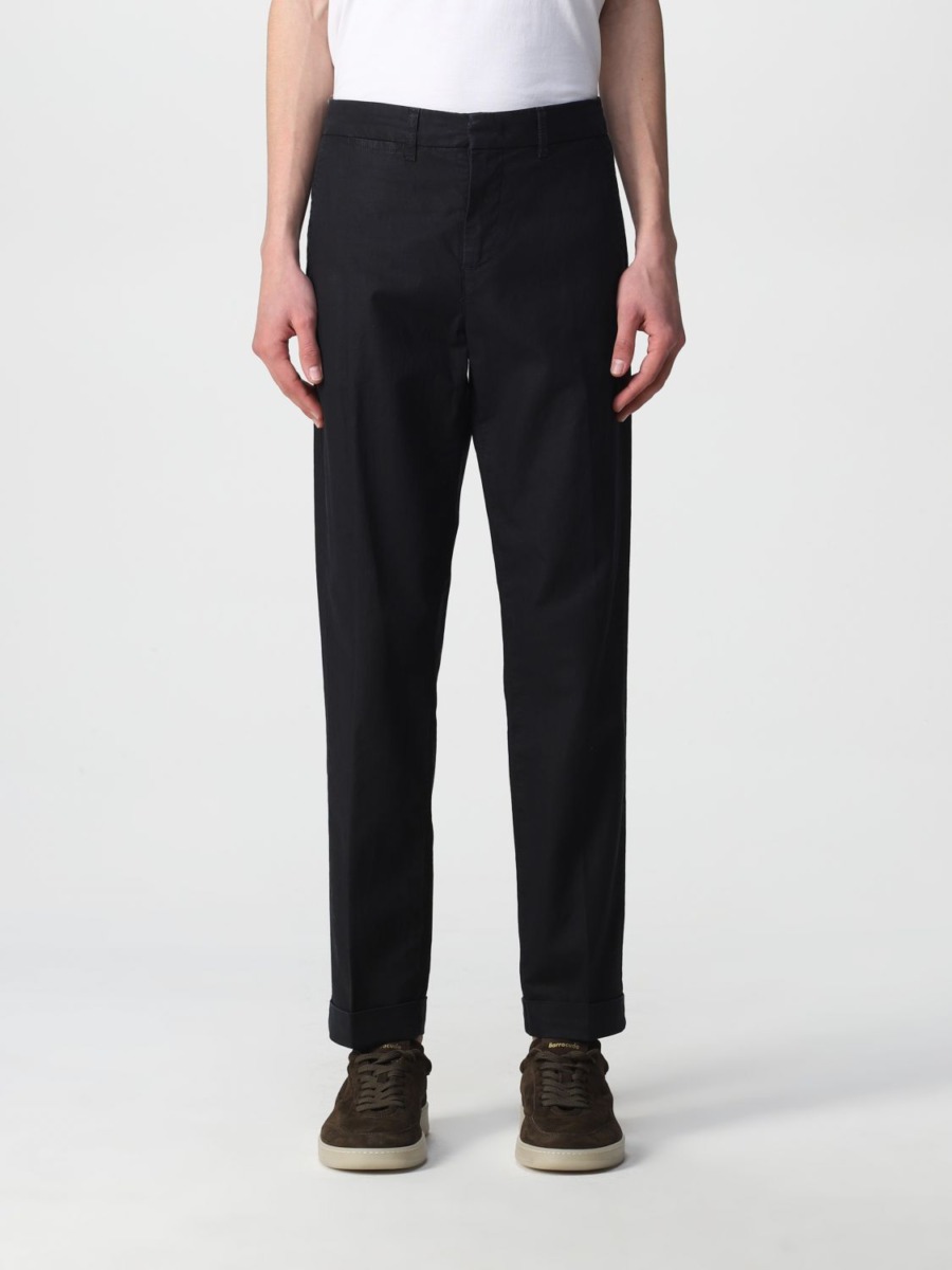 Fay Andrada Mens Trousers Blue from Giglio GOOFASH