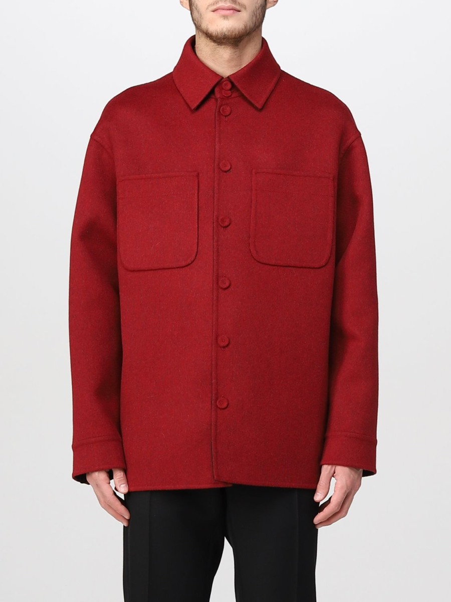 Fendi - Men's Jacket in Red Giglio GOOFASH