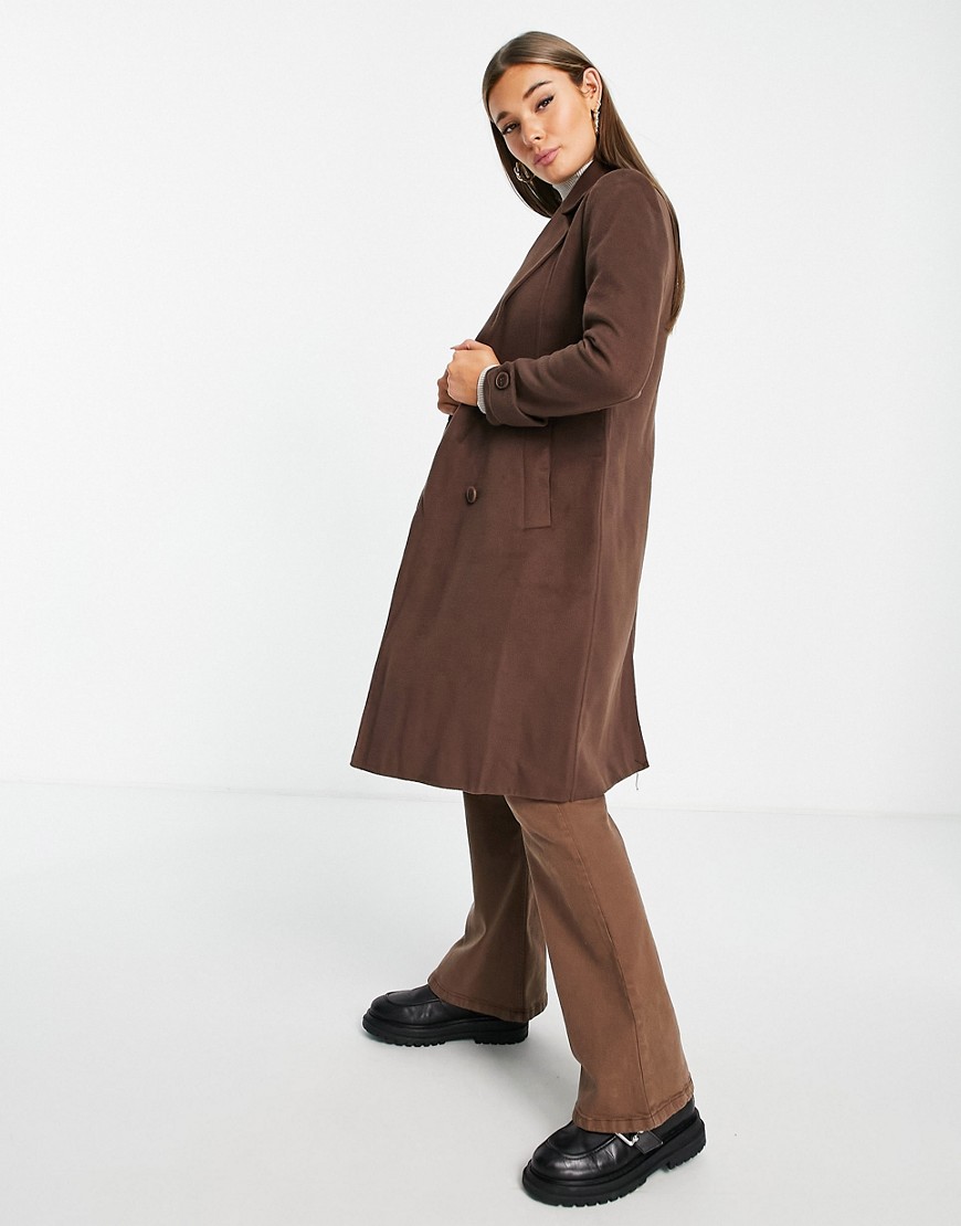 Forever New - Woman Coat Brown from Asos GOOFASH
