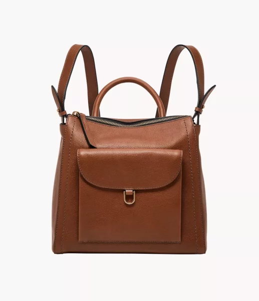 Fossil - Brown Backpack Women GOOFASH