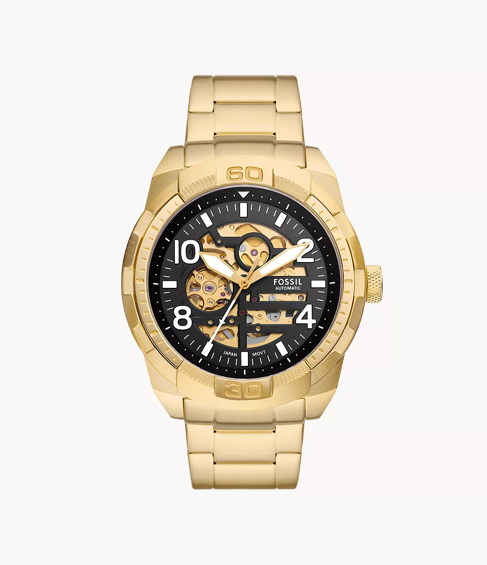 Fossil - Gold - Mens Watch GOOFASH