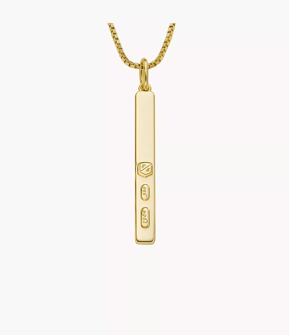 Fossil - Gold Womens Necklace GOOFASH