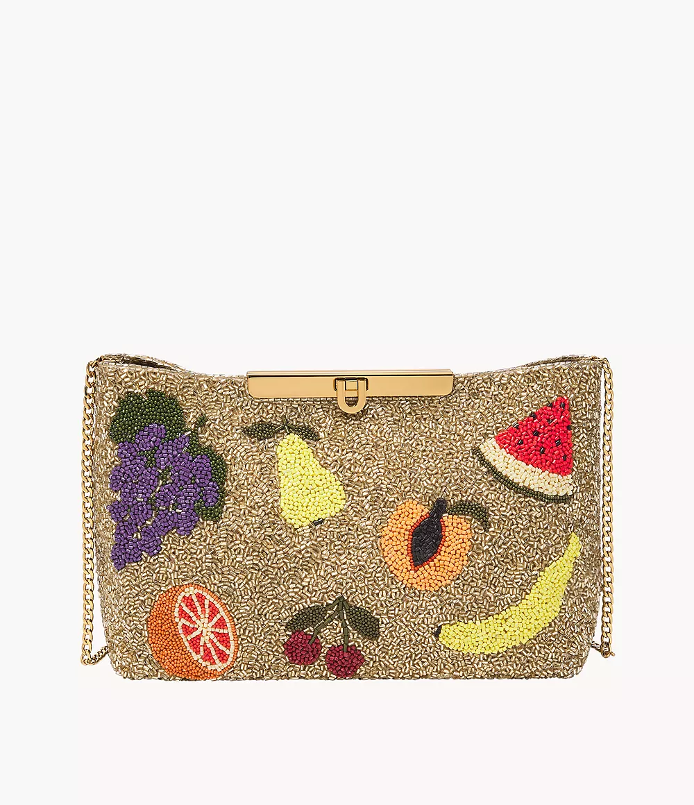 Fossil - Ladies Clutches Gold GOOFASH