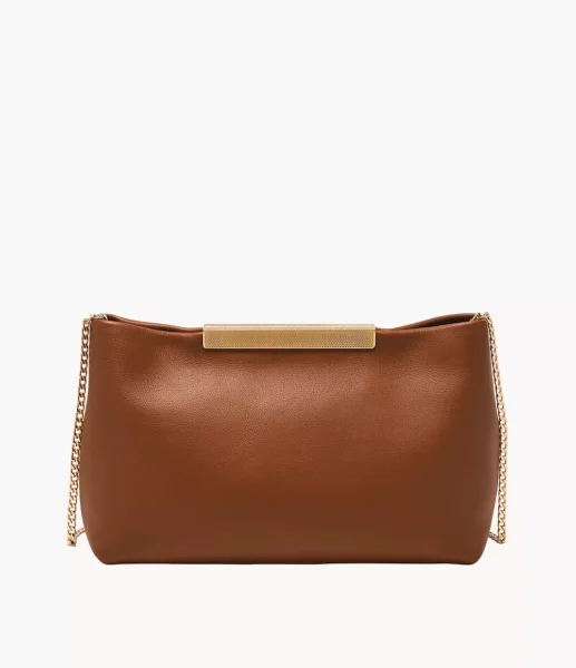 Fossil - Lady Clutches Brown GOOFASH