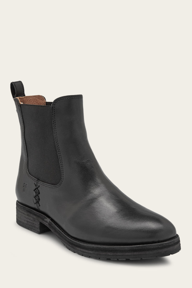 Frye - Chelsea Boots in Black for Woman by The Frye Company GOOFASH