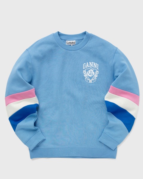 Ganni Ladies Sweatshirt in Blue Bstn GOOFASH